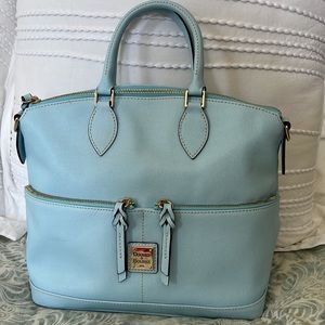 Dooney & Bourke Italian Saffiano Leather Handbag